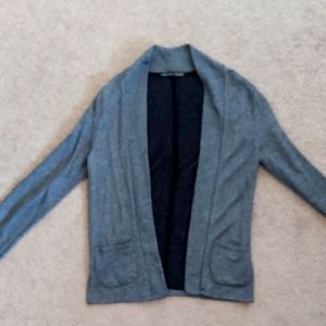 Grey cardigan